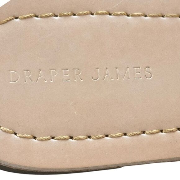 Draper James Colorblock Piper Flat Rick Rack Blue & White Ric Rac Sandals. 7.5. - Picture 5 of 7